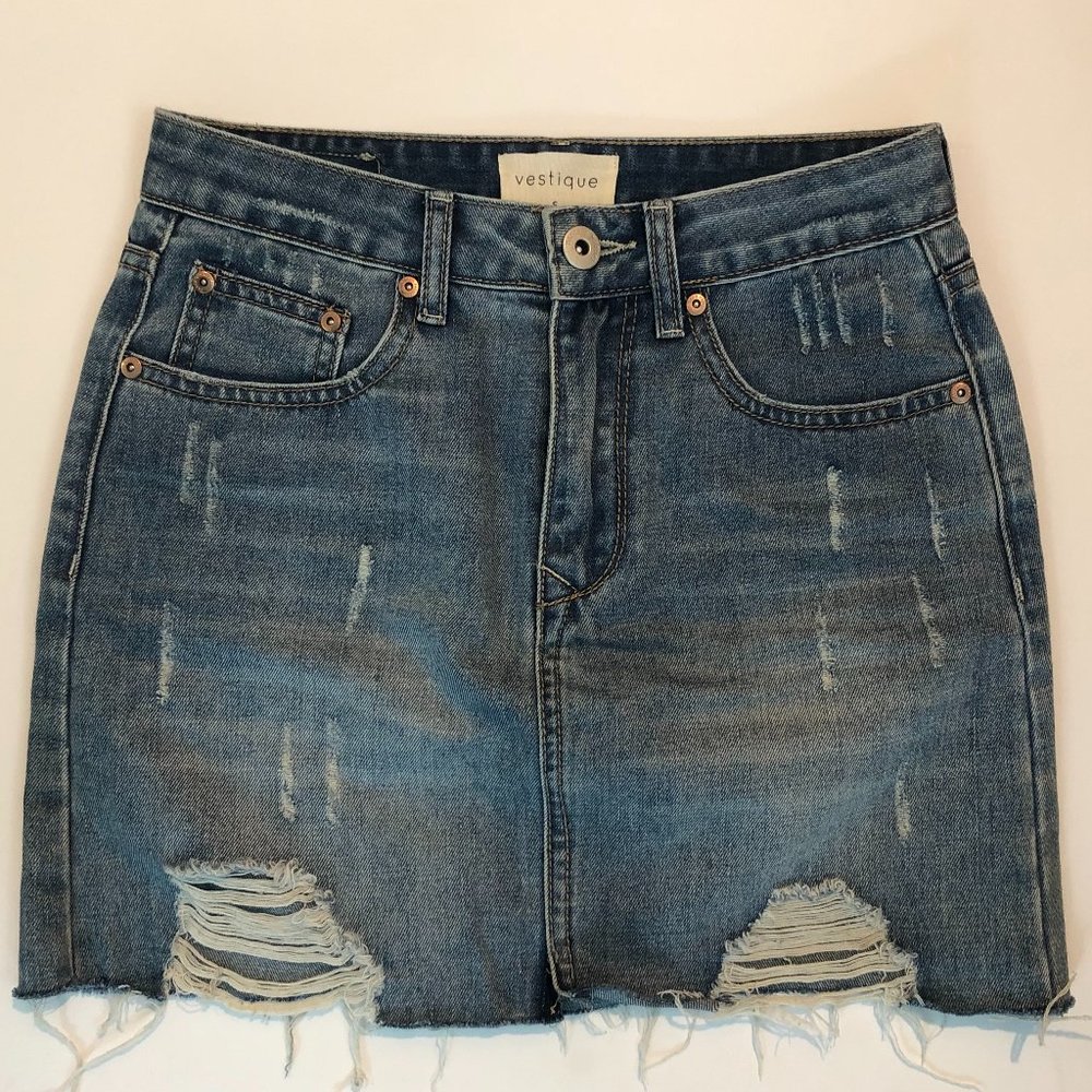 Jean Skirt